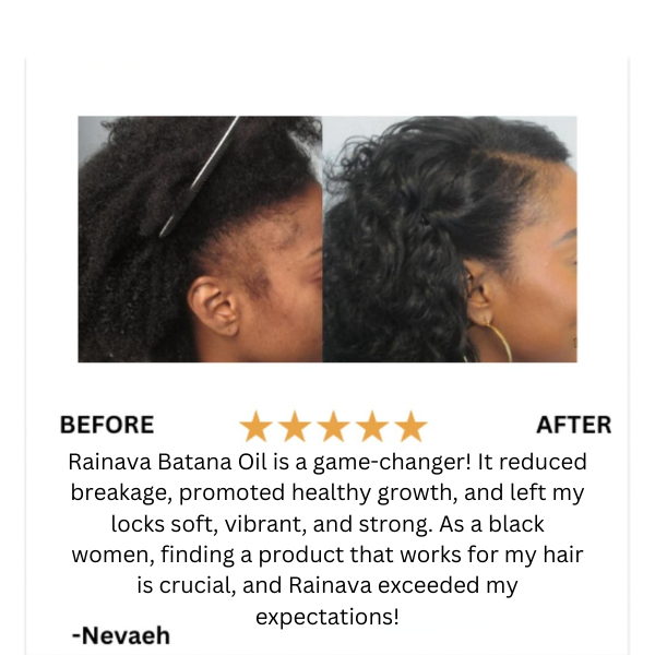 RAINAVA: Batana Natural Hair Growth Oil
